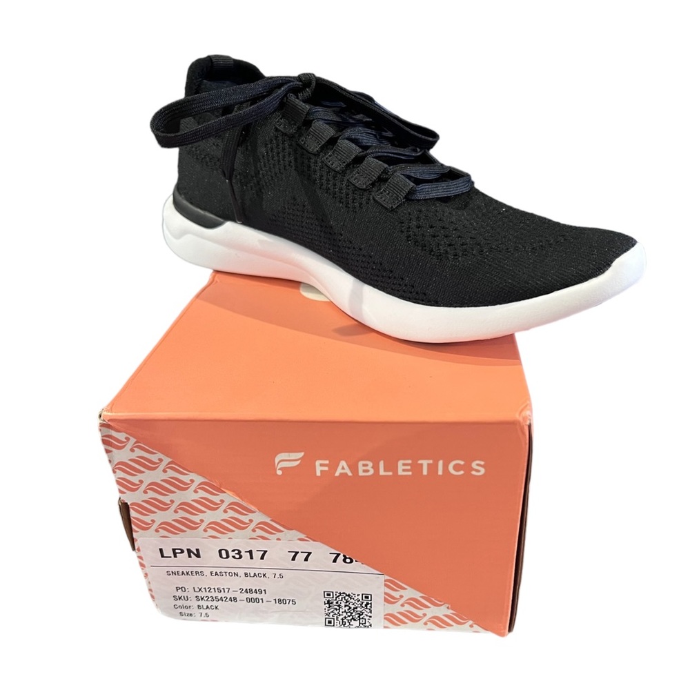 Fabletics Sneakers Easton Black Women’s 7.5
